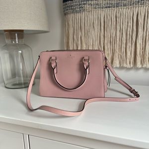 Kate Spade Mulberry Street Lise Satchel in Rose Smoke